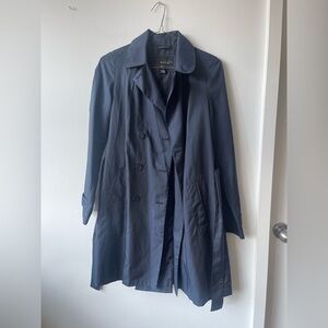 Vintage Blue Women's Trench